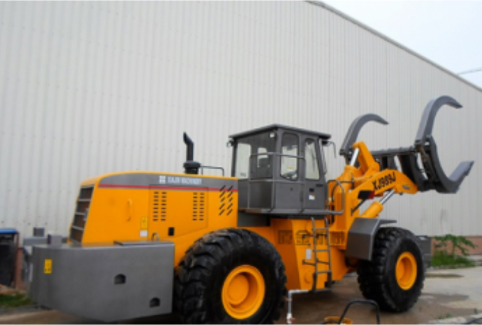 Wood loader