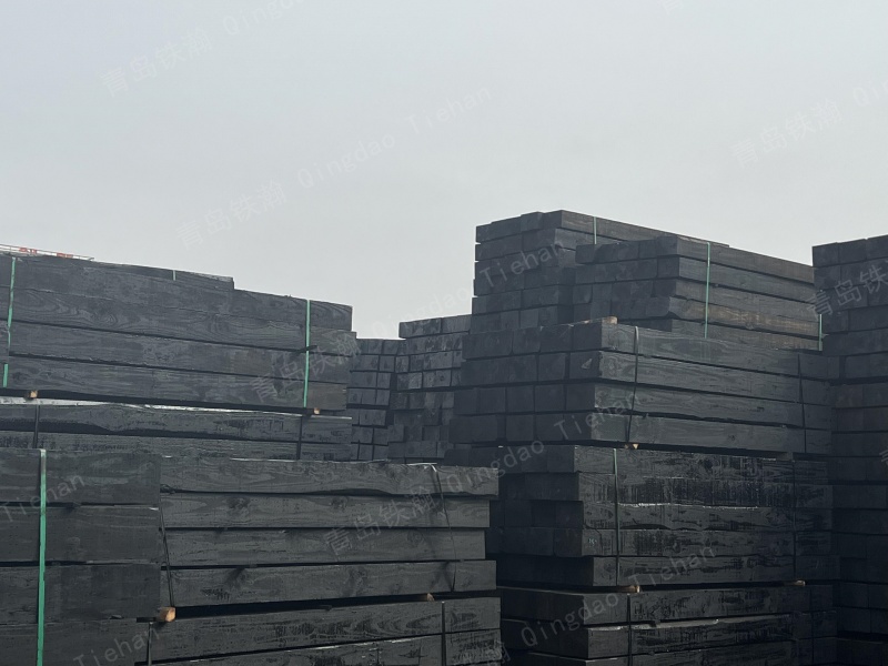 Railway Anti-corrosion Wooden Sleepers