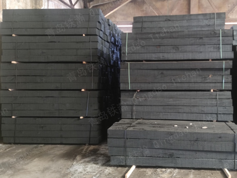 Railway Oil Immersed Wooden Sleepers