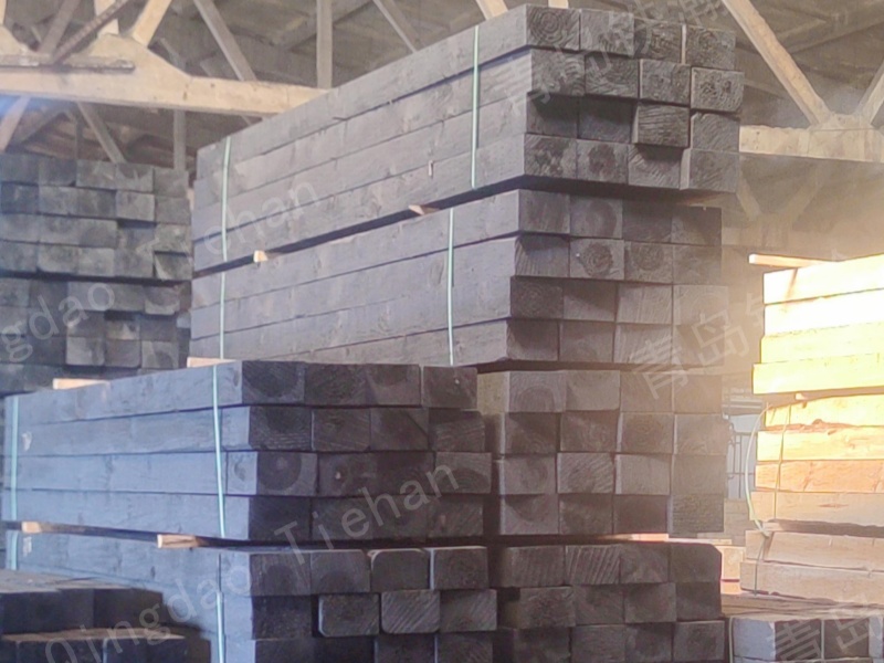 Black Anti-corrosion Rail Sleepers For Trains