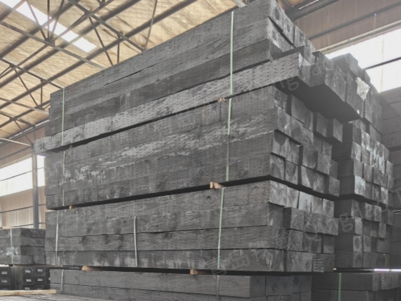Can carbonized sleepers be used instead of oil immersed sleepers on railways?