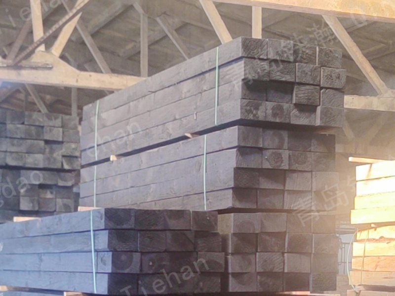 Are there any differences in anti-corrosion sleepers made of different pine woods? For example, Douglas fir and New Zealand pine
