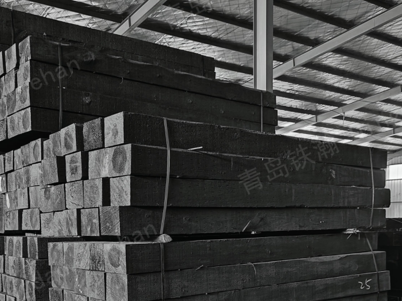 What are the special characteristics of the production process of railway anti-corrosion sleepers